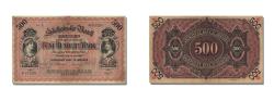 World Coins - Banknote, German States, 500 Mark, 1890, UNC(60-62)