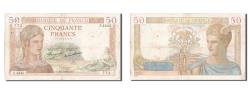 World Coins - Banknote, France, 50 Francs, 50 F 1934-1940 ''Cérès'', 1936, 1936-05-28