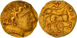 Ancient Coins - Carnutes, 1/4 Stater, 3rd-2nd century BC, Unpublished, Gold,