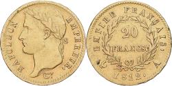 World Coins - France, Napoleon I, 20 Francs, 1812, Paris, Gold, , Gadoury:1025