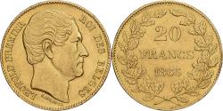 World Coins - Belgium, Leopold I, 20 Francs, 20 Frank, 1865, Brussels, Gold, , KM:23