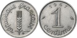 World Coins - France, Centime, Épi, 1967, Paris, Stainless Steel, , Gadoury:91