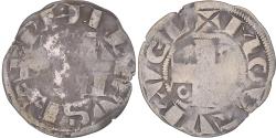 World Coins - France, Philip II, Denier Parisis, 1180-1223, Montreuil-sur-Mer, Silver