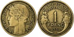 World Coins - France, Franc, Morlon, 1931, Aluminum-Bronze, , Gadoury:470, KM:885