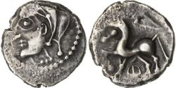 Ancient Coins - Bituriges Cubi, Denier au glaive, ca. 80-50 BC, Silver,