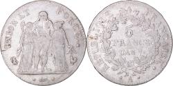 World Coins - Coin, France, Union et Force, 5 Francs, AN 7 (1798-1799), Paris,