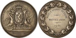 World Coins - France, Medal, French Third Republic, Arts & Culture, 1931, , Silver