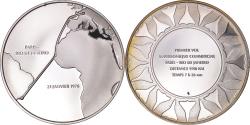 World Coins - France, Medal, Premier Vol Supersonique, Commercial, Paris-Rio, Aviation, 1976
