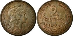 World Coins - Coin, France, Dupuis, 2 Centimes, 1904, Paris, , Bronze, Gadoury:107