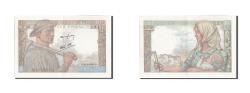 World Coins - Banknote, France, 10 Francs, 10 F 1941-1949 ''Mineur'', 1944, 1944-01-20