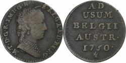 World Coins - AUSTRIAN NETHERLANDS, Maria Theresa, Liard, Oord, 1750, Bruges, Copper