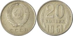 World Coins - Coin, Russia, 20 Kopeks, 1961