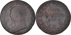 World Coins - Coin, France, Dupré, 5 Centimes, AN 5, Orléans, , Bronze, KM:640.9