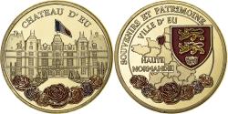 World Coins - France, Token, Le Château d'Eu, Copper-nickel Aluminium, Souvenirs et