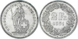 World Coins - Coin, Switzerland, 2 Francs, 1991