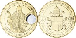 World Coins - Vatican, Medal, Elezione del Papa Giovani di Paolo II, 2005, , Copper Gilt