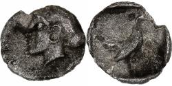 Ancient Coins - Lesbos, Hemiobol, ca. 500/480-460 BC, Methymna, Silver, , HGC:6-892