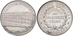 World Coins - France, Medal, Galeries Rémoises, Business & industry, 1923,