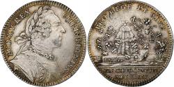 World Coins - France, Token, Chambre des Comptes du Roi, Procureurs des Comptes, 1754, Silver