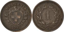 World Coins - Coin, Switzerland, Rappen, 1941, Bern, , Bronze, KM:3.2