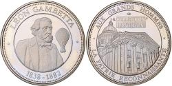 World Coins - France, Medal, Collection Panthéon, Léon Gambetta, Utrecht, Copper-nickel