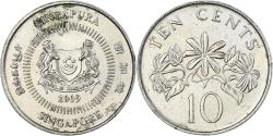 World Coins - Coin, Singapore, 10 Cents, 2009