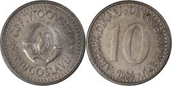 World Coins - Coin, Yugoslavia, 10 Dinara, 1984