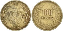 World Coins - Coin, Colombia, 100 Pesos, 1992