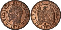 World Coins - Coin, France, Napoleon III, Napoléon III, Centime, 1855, Rouen,
