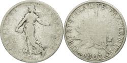World Coins - Coin, France, Semeuse, Franc, 1903, Paris, , Silver, KM:844.1, Le