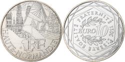 World Coins - France, 10 Euro, Haute-Normandie, 2011, MDP, , Silver