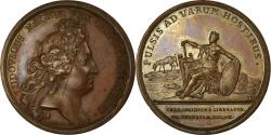 World Coins - France, Medal, Louis XIV, Levée du Siège de Toulon, 1707, Mauger,