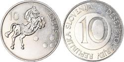 World Coins - Coin, Slovenia, 10 Tolarjev, 2002