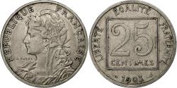 World Coins - France, 25 Centimes, Patey, 1903, Paris, Nickel, , Gadoury:362, KM:855