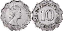 World Coins - Mauritius, Elizabeth II, 10 Cents, 1971, Copper-nickel, , KM:33