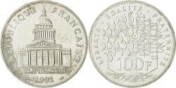 World Coins - Coin, France, Panthéon, 100 Francs, 1991, Paris, , Silver, KM:951.1