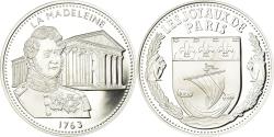 World Coins - France, Medal, Les Joyaux de Paris, La Madeleine, , Silver