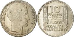 World Coins - Coin, France, Turin, 10 Francs, 1931, Paris, , Silver, KM:878