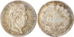 World Coins - Coin, France, Louis-Philippe, 1/4 Franc, 1845, Rouen, , Silver