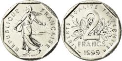 World Coins - Coin, France, Semeuse, 2 Francs, 1999, Paris, , Nickel, KM:942.1