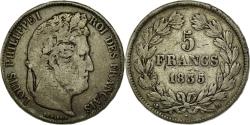 World Coins - Coin, France, Louis-Philippe, 5 Francs, 1835, Lyon, , Silver