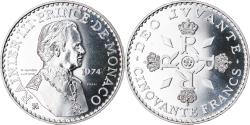 World Coins - Coin, Monaco, 50 Francs, 1974, ESSAI, , Silver, KM:E66, Gadoury:MC162
