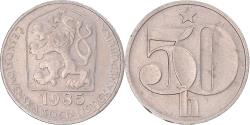 World Coins - Coin, Czechoslovakia, 50 Haleru, 1985