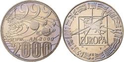 World Coins - France, Medal, Europa, Passage à l'An 2000, 2000, Copper-nickel,