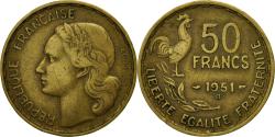World Coins - Coin, France, Guiraud, 50 Francs, 1951, Beaumont - Le Roger,