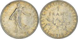 World Coins - Coin, France, Semeuse, Franc, 1918, Paris, , Silver, KM:844.1