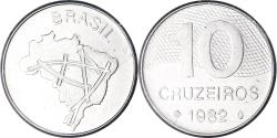 World Coins - Coin, Brazil, 10 Cruzeiros, 1982