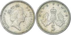 World Coins - Coin, Great Britain, 5 Pence, 1997