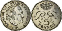 World Coins - Coin, Monaco, Rainier III, 5 Francs, 1971, , Copper-nickel, KM:150