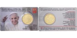 World Coins - Vatican, Pope Francis I, 50 Euro Cent, Coin card n°5, 2014, Nordic gold